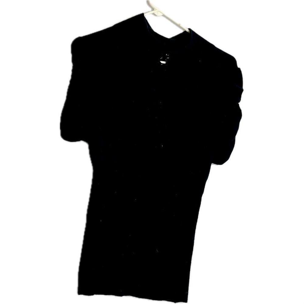 SELE women’s XL ribbed short sleeve top‎